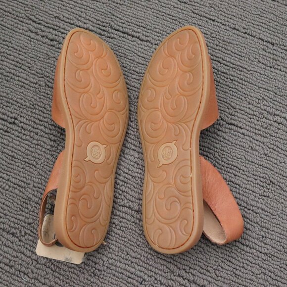 NWT BORN Inlet Leather Sandals, Tan/Clay Size 7 - Picture 8 of 11